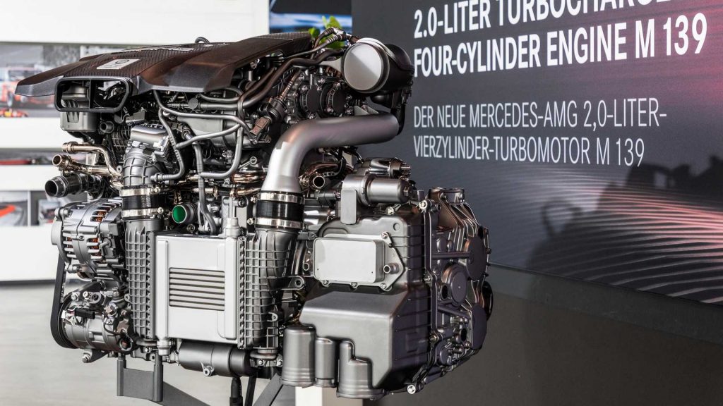 ส่องเครื่องยนต์ ที่พัฒนาโดย Mercedes-AMG ขุมพลังขับเคลื่อนกว่า 416 แรงม้า