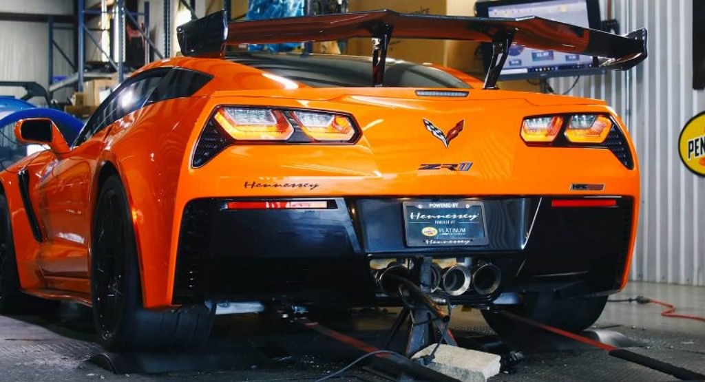 Corvette ZR1 โดย Hennessey ถูกจับไปวัดแรงม้าที่ล้อ ได้กำลังกว่า 1,139 แรงม้า