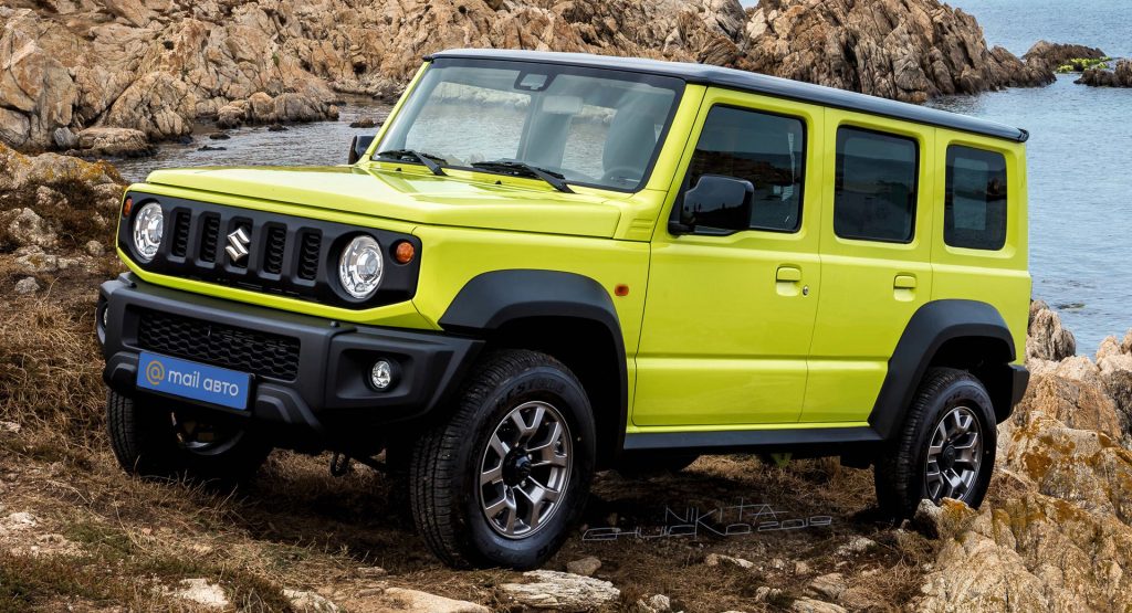 ดูดีทีเดียวหาก Suzuki Jimny จะเป็นรถ 5 ประตูแบบในภาพ