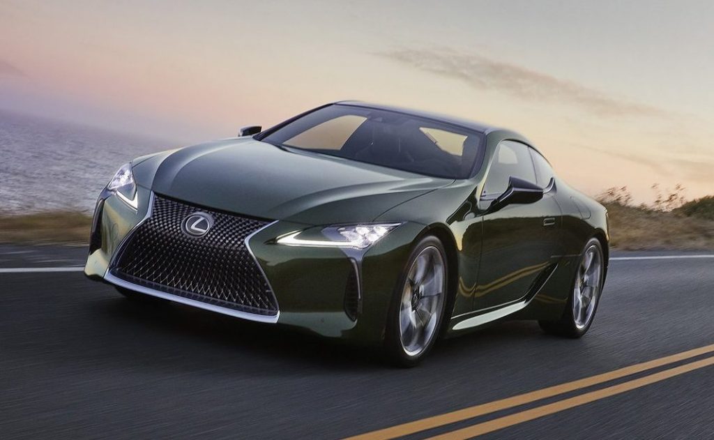 Lexus LC 500 Limited Edition 100 คันบนโลก มาพร้อมสีเขียวจัดจ้าน