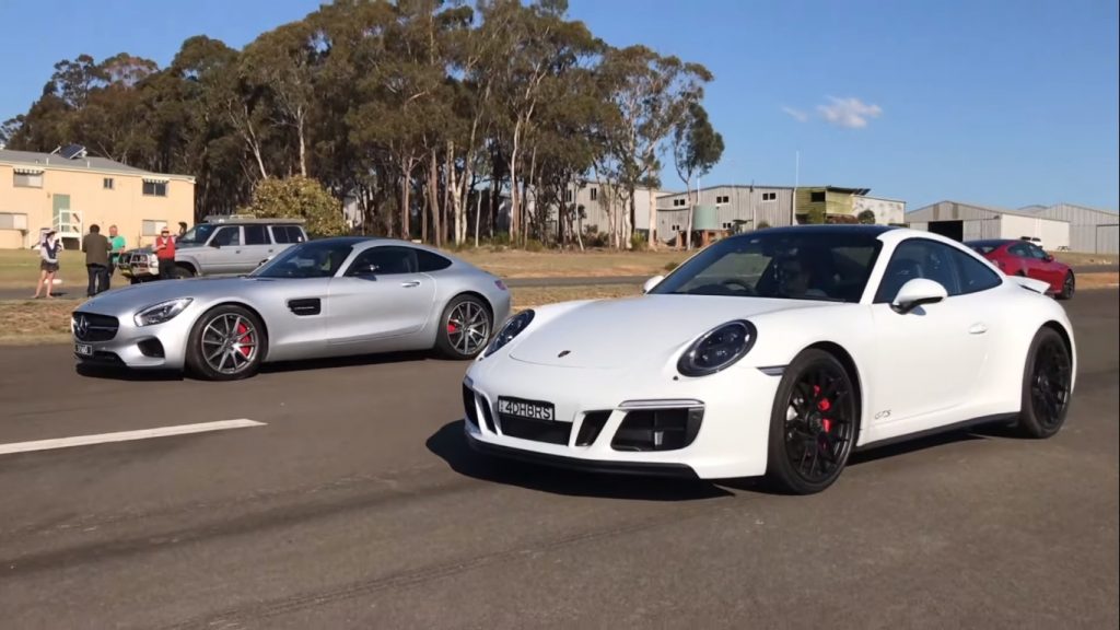 911 Carrera 4 GTS Vs AMG GT S ขับหลัง กับ ขับ 4 ใครจะเฉียบกว่ากัน