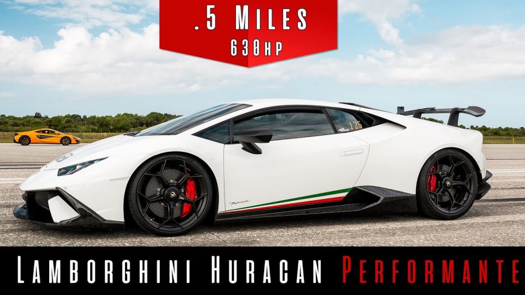 Huracan Performante อัดแน่นด้วยซุปเปอร์ชาร์จ ทดสอบท็อปสปีดในระยะทางครึ่งไมล์