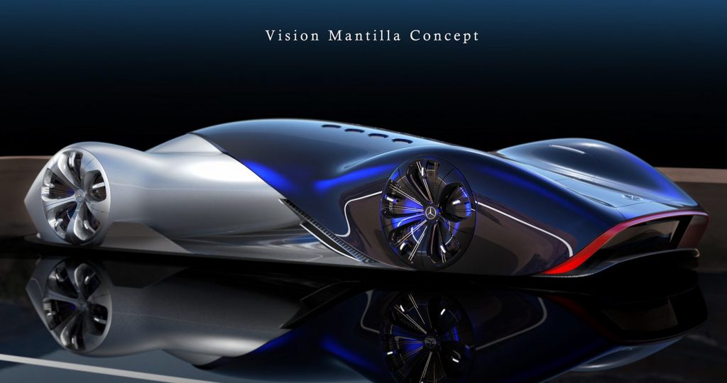 แนวคิดจากโลกอนาคต Mercedes Le Mans Concept ที่ใช้พลังไฟฟ้า 100%