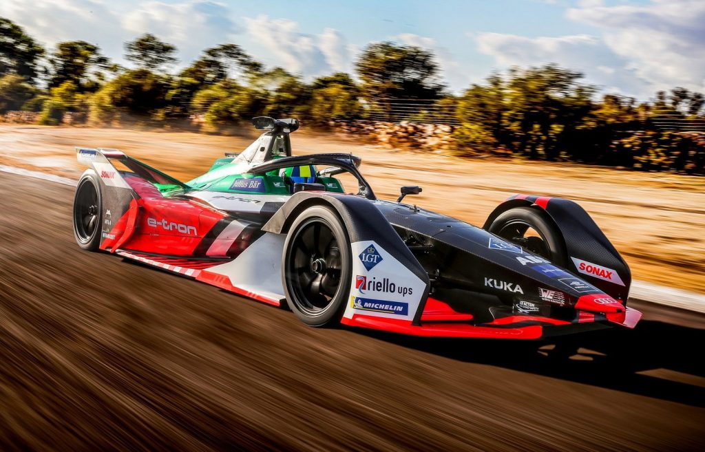 Audi E-Tron FE06 พร้อมแล้วสำหรับศึก Formula E ที่จะเกิดขึ้นเร็ว ๆ นี้