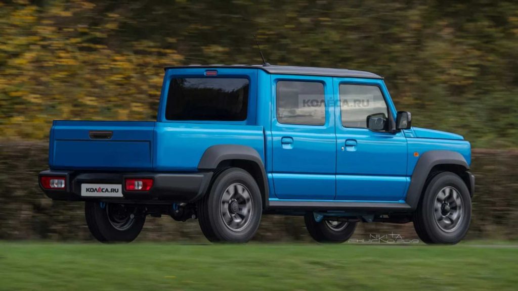 ดูดีทีเดียวหาก Suzuki Jimny จะแตกร่างออกมาเป็นรถปิกอัพขนาดกระทัดรัด