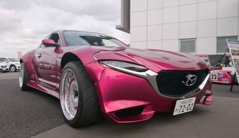แปลงโฉม Mazda RX-8 ธรรมดา ให้เหมือนแนวคิด RX-Vision Concept ของค่าย