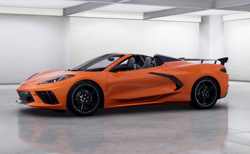 Chevrolet เปิดให้คุณกดเลือกรูปแบบ Corvette Stingray Convertible แล้วในเว็บไซต์