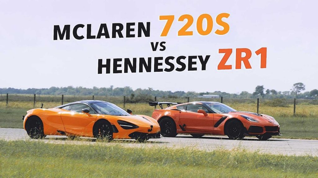 ฝีมือ Hennessey อัพเกรด Corvette ZR1 ให้ฟัดกับเจ้าป่าอย่าง 720S ได้แบบกินขาด