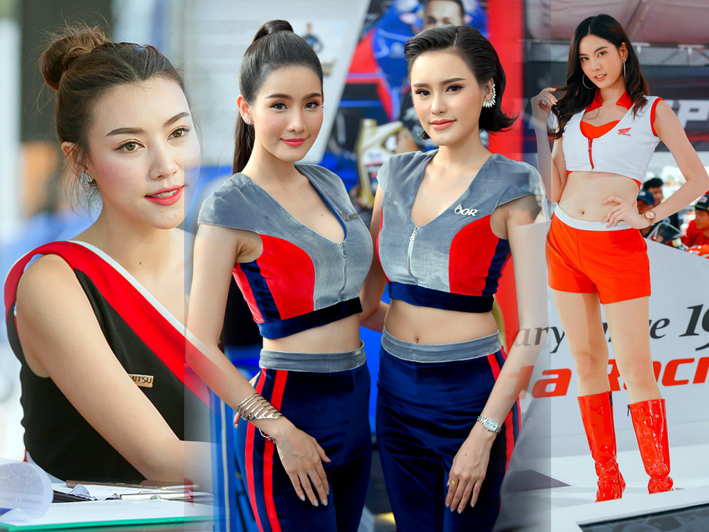 เก็บตก สาวสวยจาก PIT Lane Walk โมโตจีพี 2019