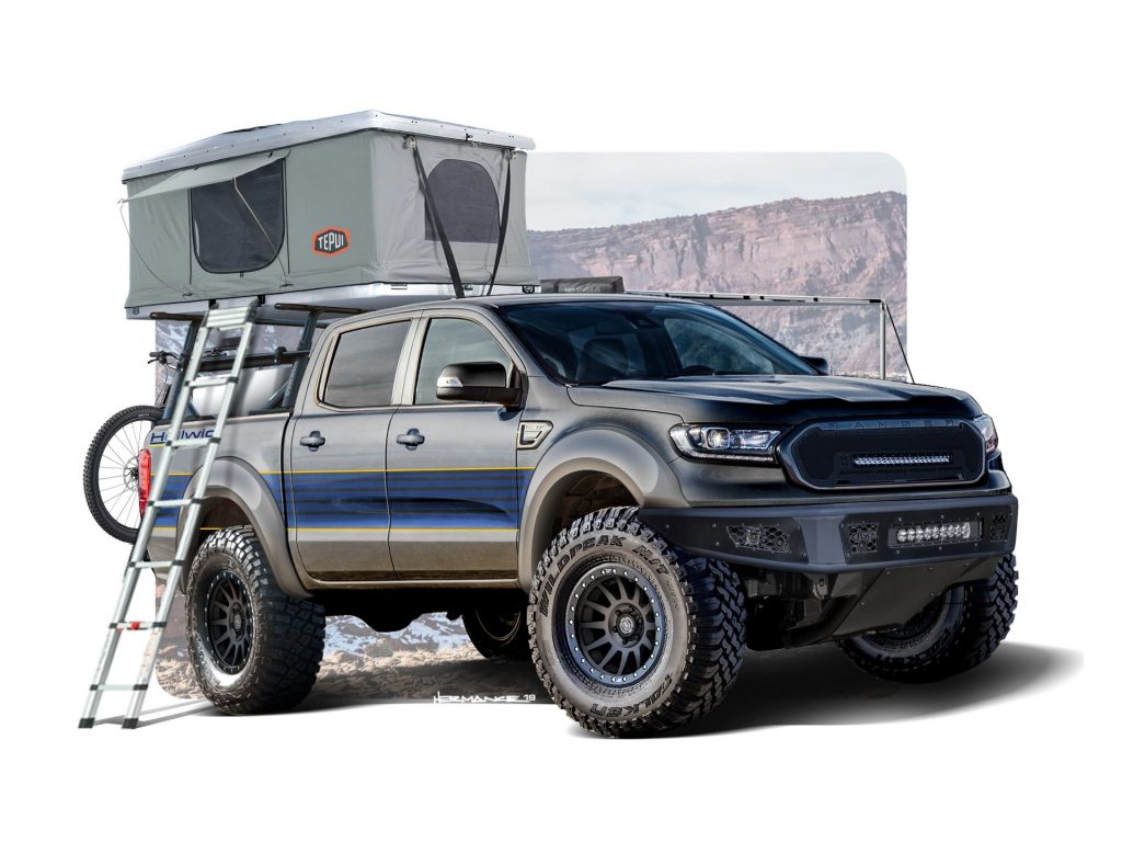 Ford เผยรูปลักษณ์ Ranger สุดเจ๋งที่แตกต่างกันออกไปกว่า 6 รูปแบบ