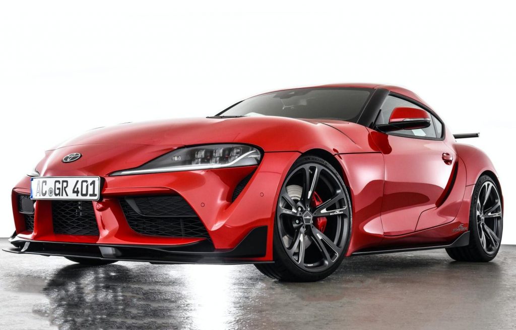 Supra คันแรกที่ได้รับการอัพเกรดโดย AC Schnitzer กำลังเหยียบ 400 ม้า