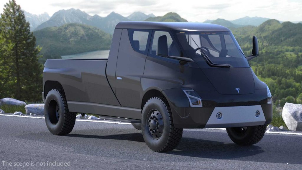 Tesla Pickup กับภาพเรนเดอร์ 3 มิติ กลายกระบะที่มีรูปลักษณ์ความเป็นตัวเองสูงสุด ๆ