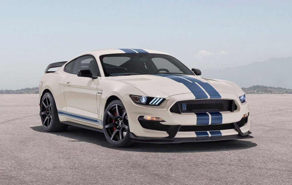 แพ็กเกจ Heritage Edition จะเข้ามาเสริมความเท่ให้กับ Mustang Shelby GT350 และ GT350R