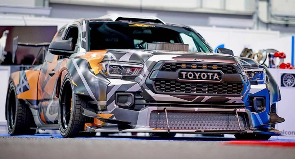 Toyota Tacoma กลายร่างเป็นรถดริฟท์ สุดซี๊ดในรูปร่างที่สุดจัด กำลัง 900 แรงม้า
