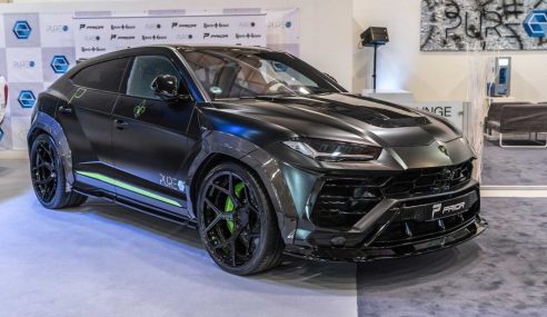 Lamborghini Urus มาพร้อมกับล้อบิ๊กบึ้ม 24 นิ้ว ที่เสริมความดุดันให้ชุดแต่งหลายร้อยเท่า