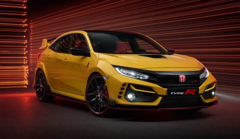 สุดในรุ่น Civic Type R Limited Edition พัฒนาให้น้ำหนักเบา เพื่อก้าวเป็นที่หนึ่งบนแทร็ค