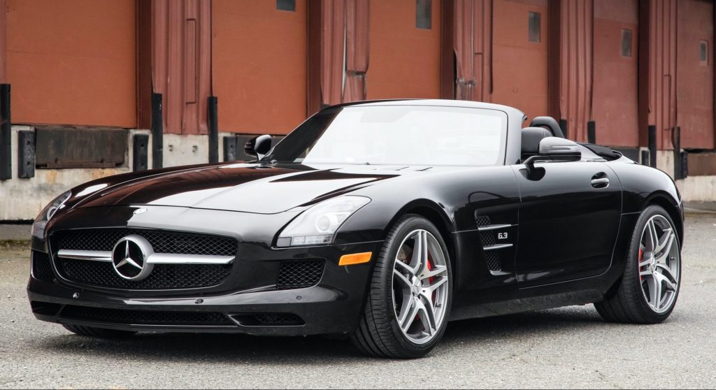 วิ่งไปแค่ 7,000 ไมล์ Mercedes SLS AMG Roadster ที่ขึ้นแท่นเป็นรถที่เพอร์เฟคที่สุด