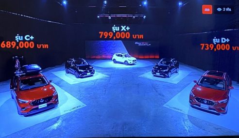 เปิดตัว “NEW MG ZS“ เขย่าตลาด SUV ไทย เริ่มต้น 689,000 บาท