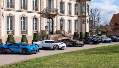 ชม Bugatti ทั้ง 6 คันที่อยู่ตรงหน้าคุณตอนนี้ มันมีราคารวมกันกว่า 1,000 ล้านบาท