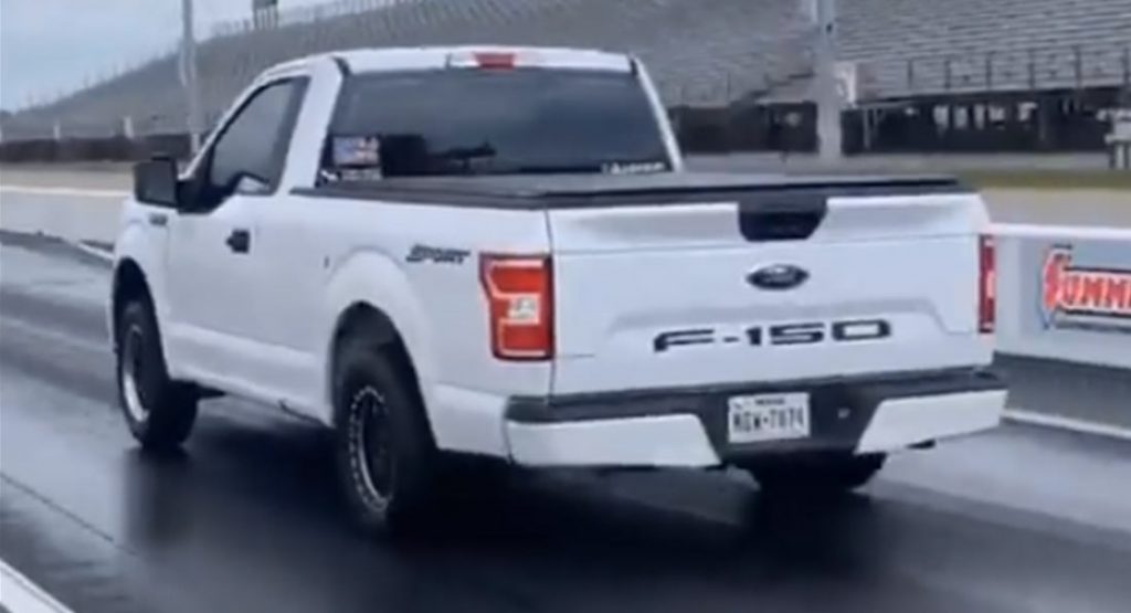 กระบะสายซิ่ง Ford F-150 พ่วงเทอร์โบคู่ ทำควอเตอร์ไมล์ในเวลาเพียง 8 วินาที