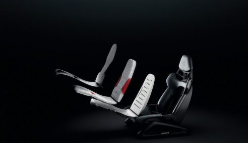สปอร์ต-บัคเก็ตซีท ผลงานล่าสุดจาก Porsche ที่จำลองออกมาเป็นภาพ 3 มิติ ได้เท่สุด ๆ