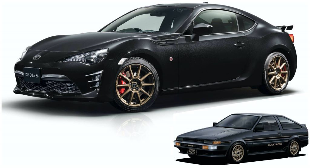 เปิดตัวที่ญี่ปุ่น Toyota GT86 Black รุ่นลิมิเต็ด ตัวรถเน้นสีดำล้อทองถูกใจสายซิ่ง