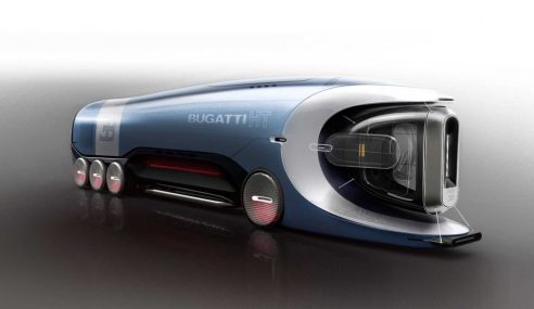 แนวคิด Bugatti Hyper Truck หน้าตาล้ำ ขึ้นแท่นเป็นรถบรรทุกวิ่งเร็วสุดในโลก