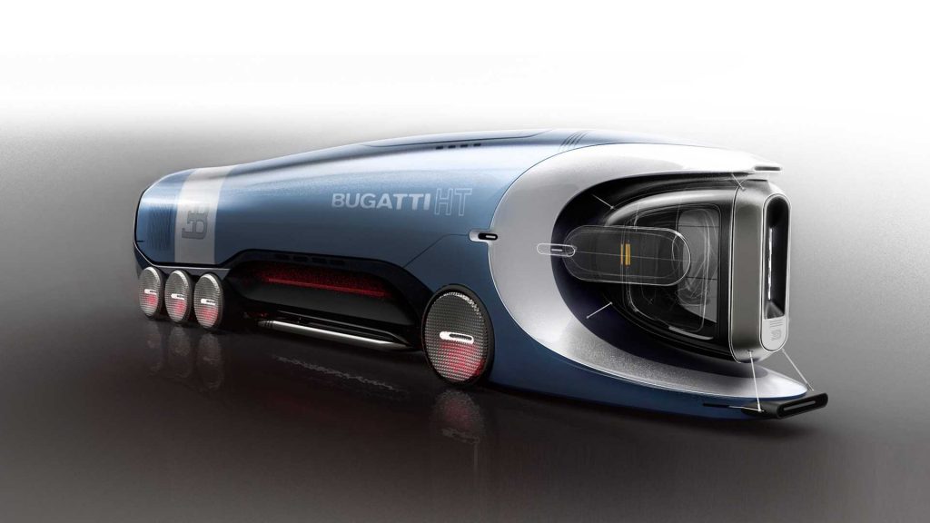 แนวคิด Bugatti Hyper Truck หน้าตาล้ำ ขึ้นแท่นเป็นรถบรรทุกวิ่งเร็วสุดในโลก