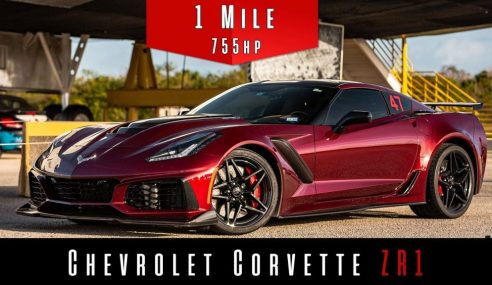 ลองฟัง Corvette ZR1 คำรามอย่างโหยหวน ตอนทำความเร็วที่ 320 กิโลเมตร/ชั่วโมง