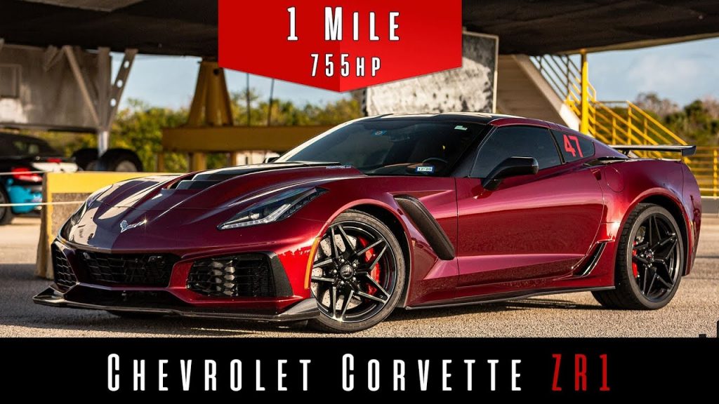 ลองฟัง Corvette ZR1 คำรามอย่างโหยหวน ตอนทำความเร็วที่ 320 กิโลเมตร/ชั่วโมง