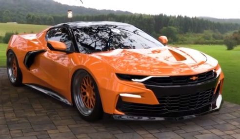 เท่บาดใจ Chevrolet Camaro กับทรวดทรงที่แปลกไป ที่มาในรูปแบบเครื่องวางกลาง