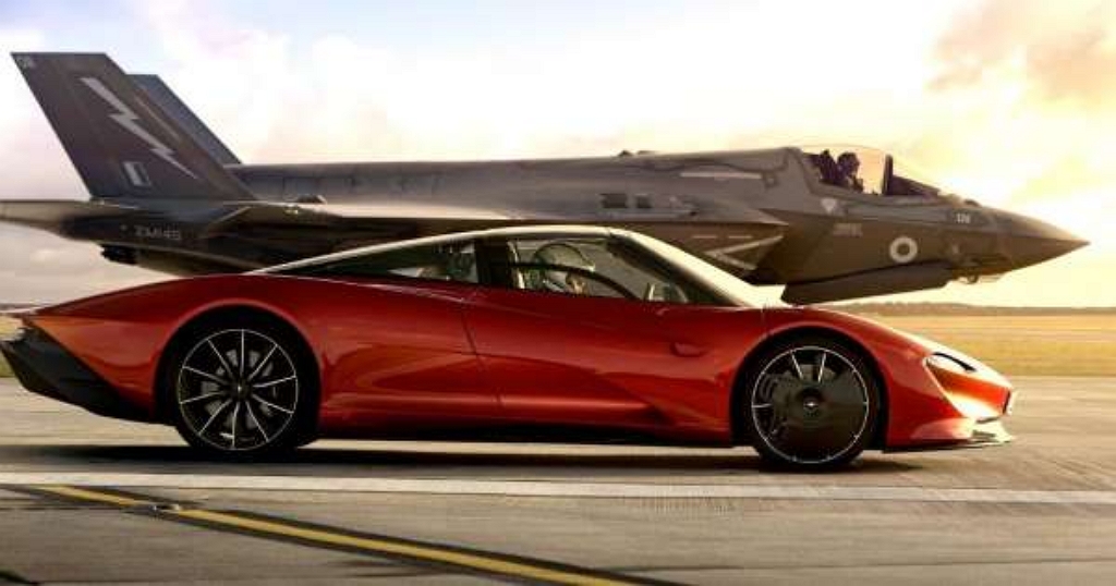 โคตรสุด Topgear จับเจ้าป่าอย่าง McLaren Speedtail มาแข่งกับเครื่องบิน Jet