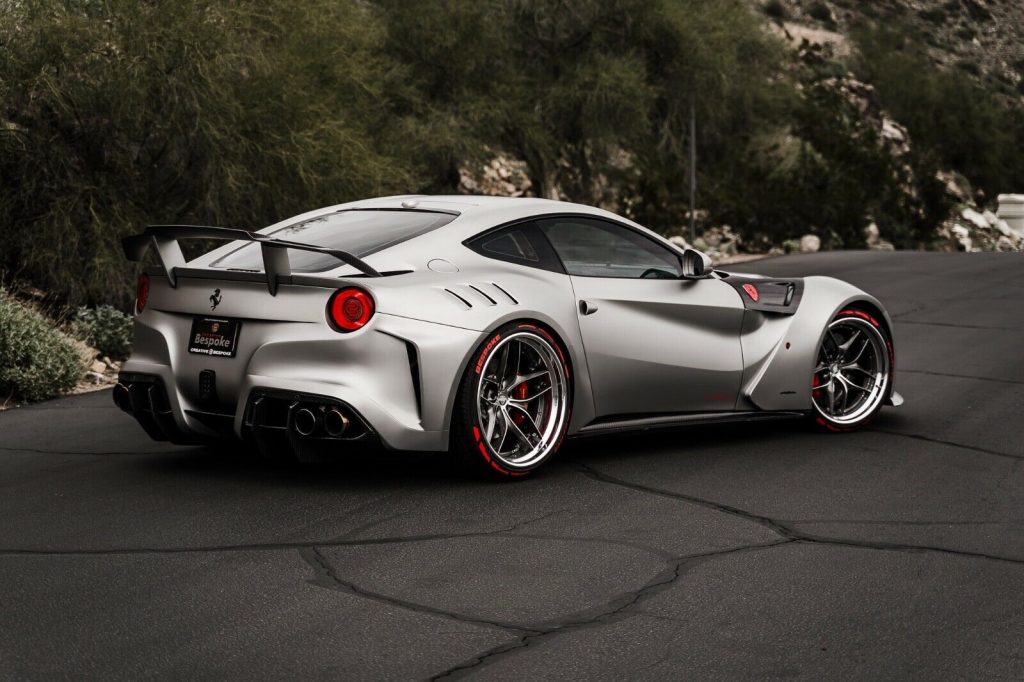 Ferrari F12 Berlinetta ที่ถูกโมดิฟายใหม่ จนกลายเป็นสายซิ่งเสริมชุดล้อสุดโหด