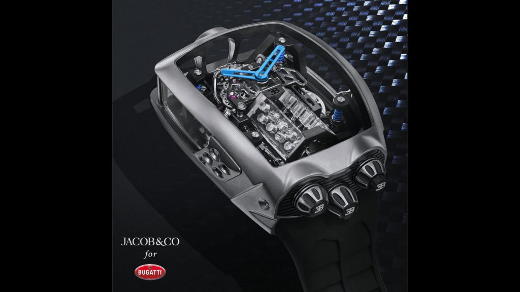 Bugatti Chiron Tourbillon นาฬิกาข้อมือกลไกเครื่อง W16 ราคาเทียบเท่ารถสปร์ตหรู 1 คัน