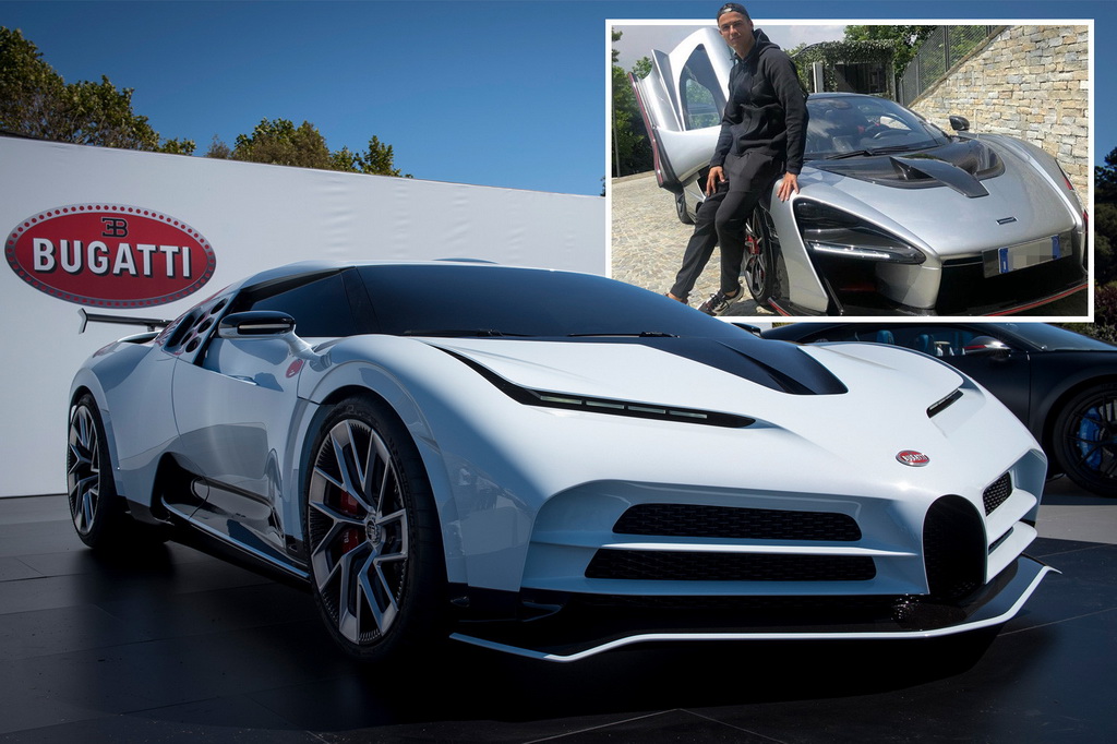 Bugatti Centodieci ซูเปอร์คาร์ ของเล่นคันใหม่ของ คริสเตียโน่ โรนัลโด้