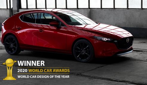 ALL-NEW MAZDA3 คว้ารางวัลรถยนต์ออกแบบยอดเยี่ยมแห่งปี WORLD CAR DESIGN OF THE YEAR 2020