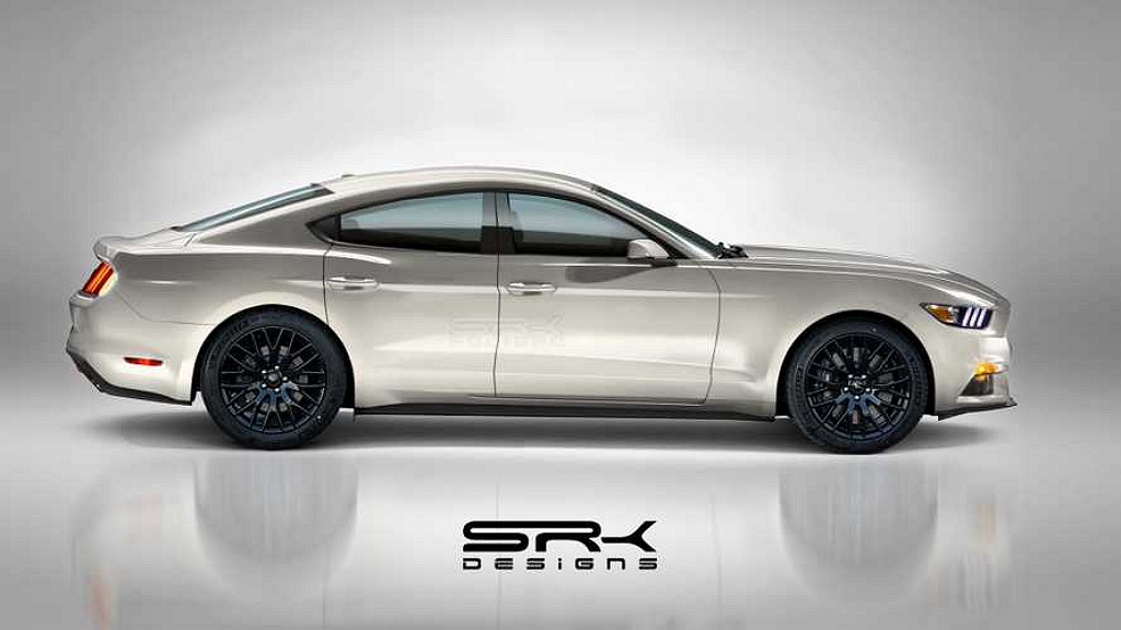รักเลยหาก Ford Mustang กลายเป็นรถซุปเปอร์ซีดาน เหมือนในภาพนี้