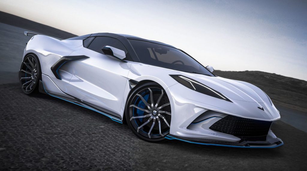 Corvette 2020 กับชุดแต่งลำตัวกว้าง ที่สวยจับใจถึงแม้จะเป็นเพียงดิจิทัลเรนเดอร์