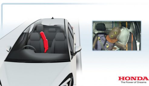 Honda Jazz รุ่นใหม่ จะเป็นโมเดลแรกที่ได้รับการติดตั้ง Center Airbag ปลอดภัยเหนือระดับ