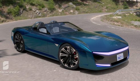 รักเลย Tesla GT ที่ออกแบบมาให้เห็น Muscle Car สุดทันสมัย ทรงล้ำบึก