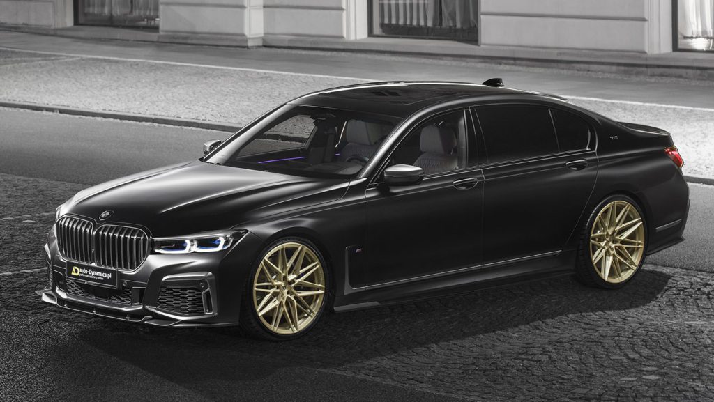 BMW M760Li กำลังจะแปลงร่างเป็นซาลูนสายซิ่ง โดดเด่นที่ล้อสุดเท่