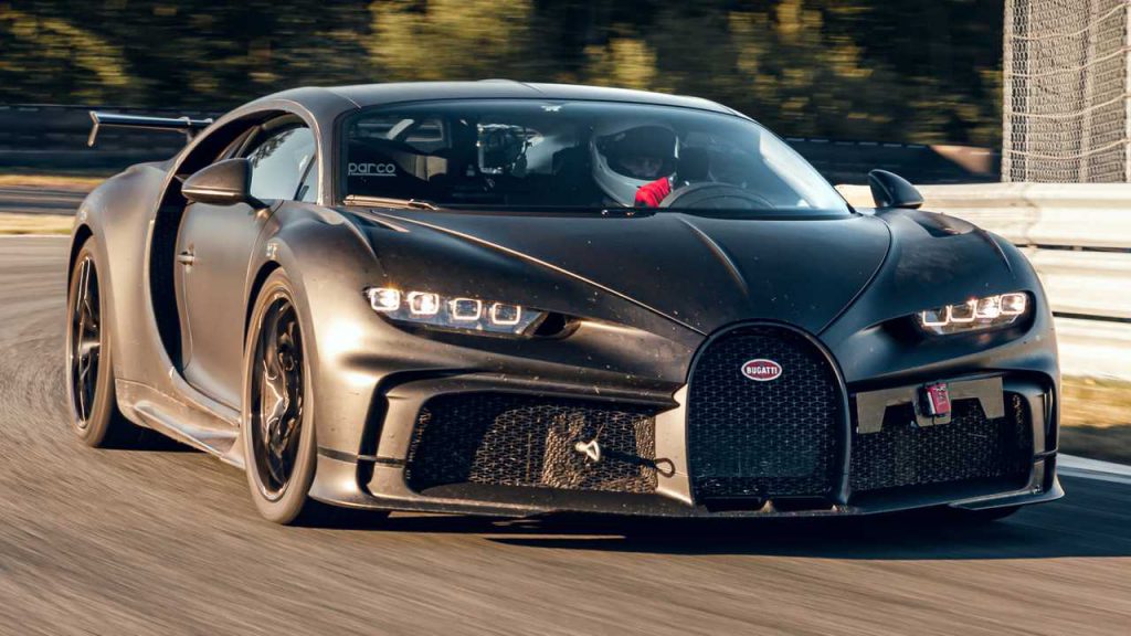 ออร่าพุ่งพรวด Bugatti Chiron Pur Sport ที่ทางค่ายนำออกมาทดสอบแล้วบนสนาม