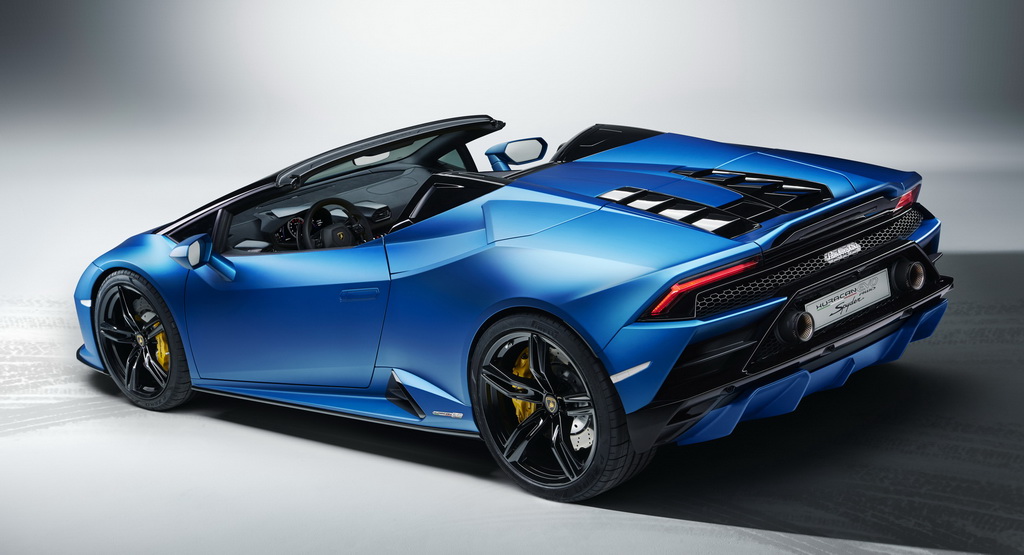 “Lamborghini Huracan EVO RWD Spyder” 602 แรงม้า เปิดตัวแล้วในยุโรป ด้วยค่าตัว 7.4 ล้านบาท