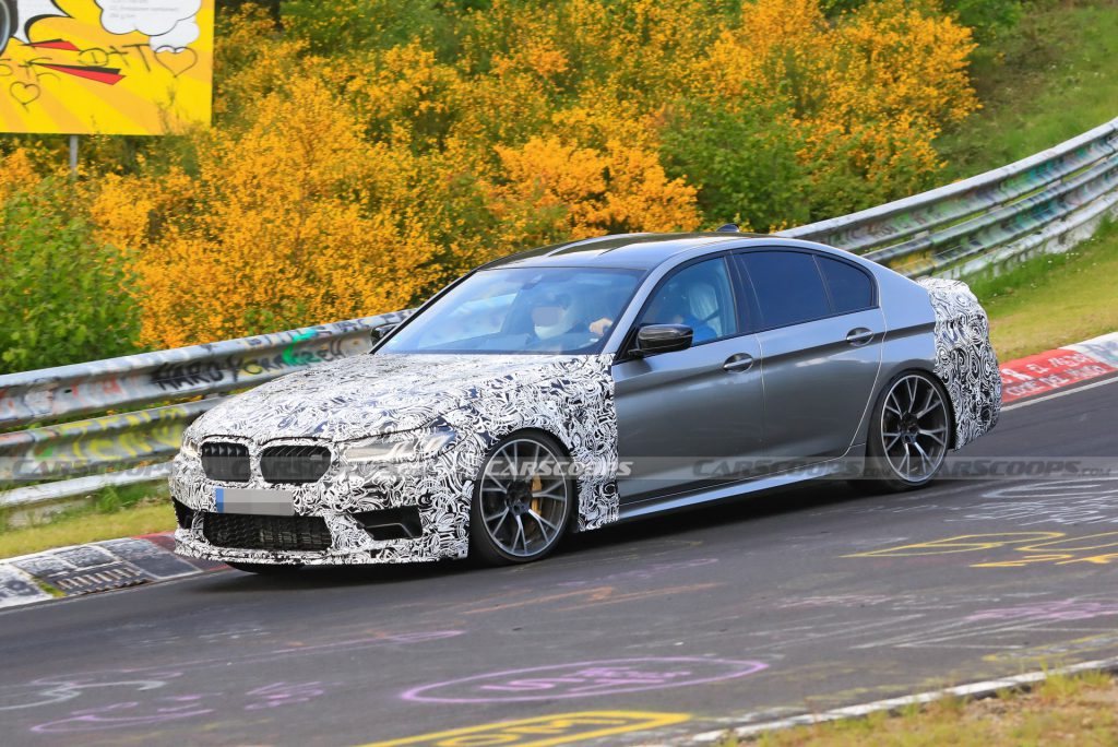 BMW M5 CS มีรายงานว่า มันจะมาพร้อมกำลังที่ดุพอตัว 640 แรงม้า