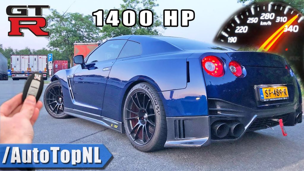 เป็นบุญตาที่ได้เห็น GT-R กำลัง 1,400 ม้า ระเบิดความเร็ว 209 ไมล์ต่อชั่วโมง