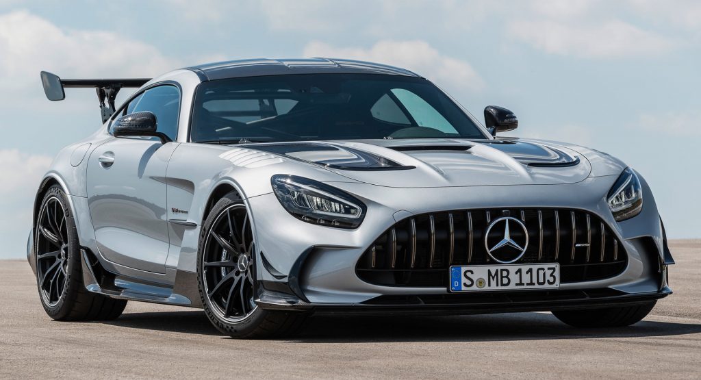 Mercedes-AMG GT Black Series กำลัง 720 แรงม้า ทำท็อปสปีด 202 ไมล์/ชั่วโมง