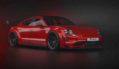 Porsche Taycan กับการปรับโฉมใหม่ ให้ดูเท่ และ ปราดเปรียวขึ้นเป็นกอง