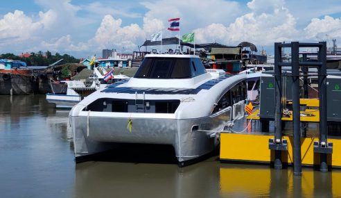 “MINE Smart Ferry” เรือพลังงานไฟฟ้าลำแรกของไทย พร้อมให้บริการแล้ว