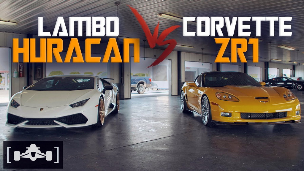 Chevrolet Corvette ZR1 C6 ไล่ขย่ม Lamborghini Huracan