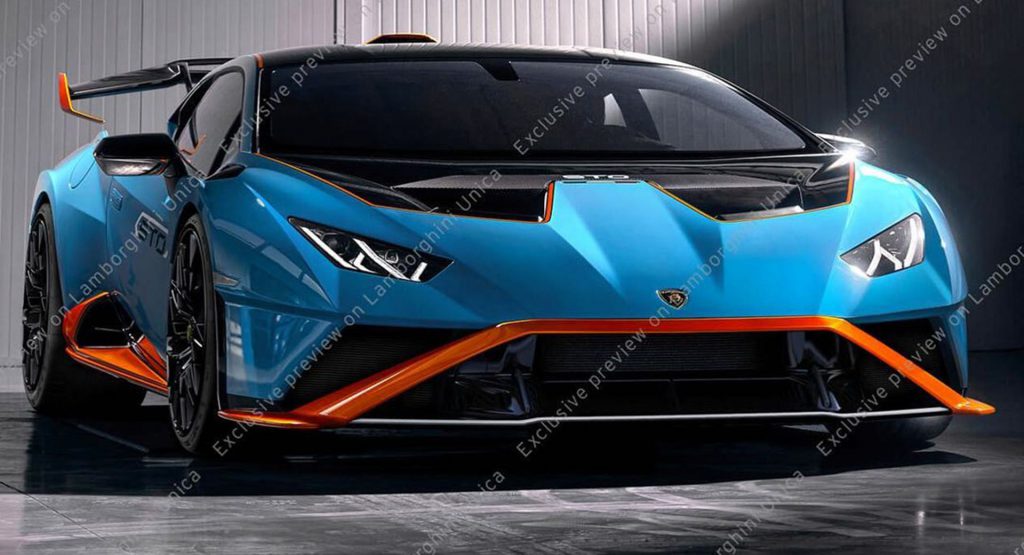 หลุดภาพ Lamborghini Huracan STO ซุปเปอร์คาร์เครื่องวางกลาง ที่แตกต่างออกไปจากเดิม